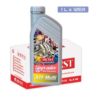 아이비스트 오토미션오일 4-8단 멀티 업그레이더 합성 오토미션오일 그룹V OSP 적용 1L X 12EA 1BOX