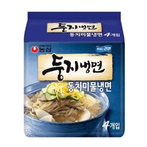 농심 핵맛탱 둥지냉면 동치미물냉면(161gx4) 탕비실 사무실 캠핑 자취 야식 술안주 야근