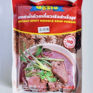 태국 향신료 고스토 인스턴트 스파이시 누들 스프 파우더 208g, 48개