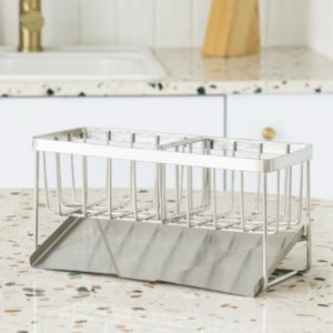 물흐름 수세미 거치대 물빠짐 수세미 렉 올 스텐