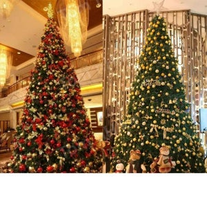 교회 대형 크리스마스 트리 세트 5m 장식포함