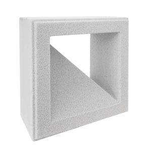 디자인블럭 큐블럭 KGE세라믹블럭 트라이앵글 발포세라믹 인테리어벽돌 전원주택 담장 DIY