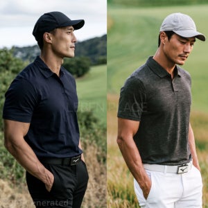미즈노 남성 골프벨트 자동 버클 허리띠 골프 혁대 혁띠 멀티포켓백구성 선물포장