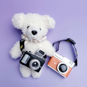 인형 키링 미니 카메라 악세사리 부자재