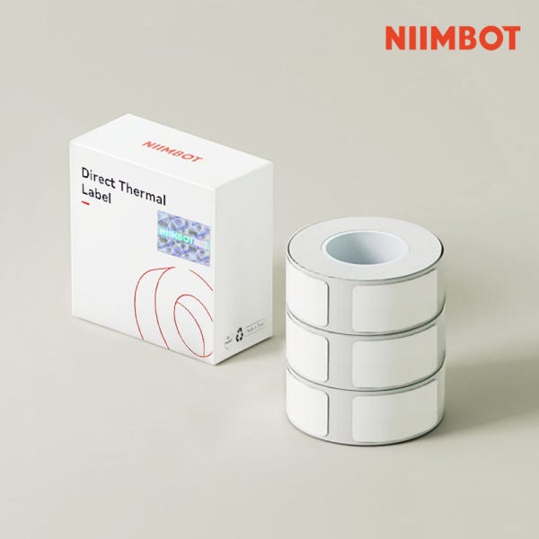 NIIMBOT D11 D110 D101 H1S 님봇 라벨프린터 베이직 라벨지 A-2