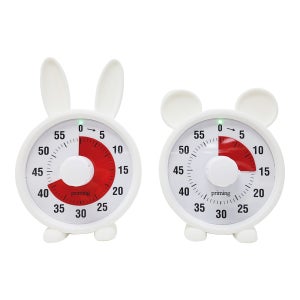 프라이밍 큐큐 타이머 (C타입 충전식 초저소음 라이트/사운드 모드 일시정지기능)