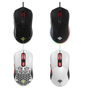 GDEVIL G100 TRANS RGB 경량 게이밍 마우스 블랙