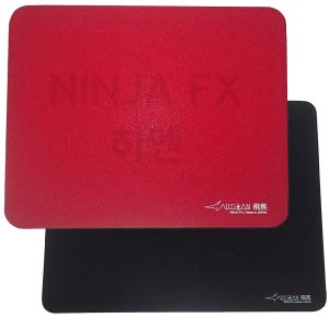 아티산 마우스패드 NINJA FX 히엔 S XSOFT 와인레드