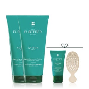 [네이버단독]르네휘테르 아스테라 프레시 진정 & 쿨링 샴푸 200ml 듀오(+미니볼륨브러쉬&아스테라샴푸50ml증정)