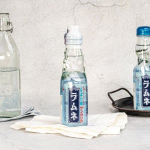 사이토 산가리아 라무네 소다 200ml 탄산음료 소다맛 구슬사이다