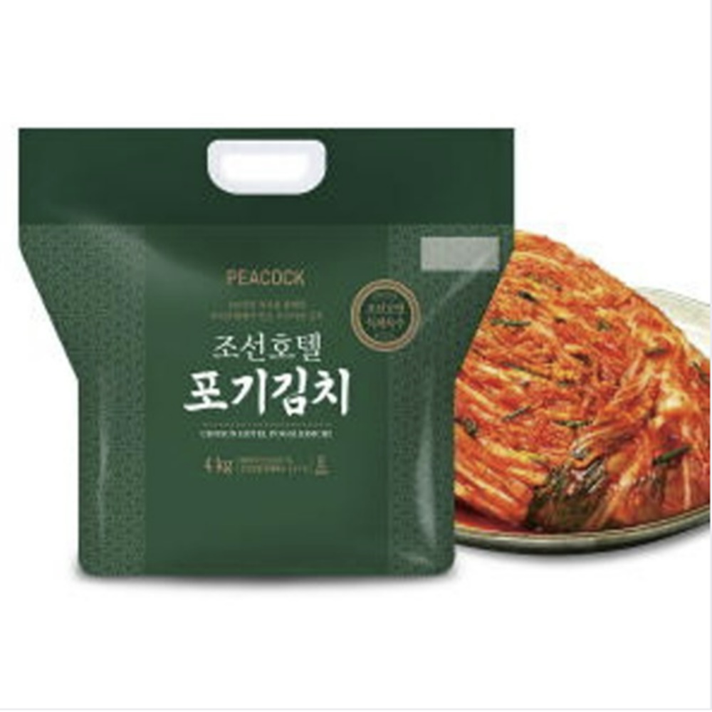 PEACOCK 조선호텔 포기김치 8kg