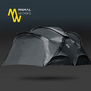 미니멀웍스 쉘터G 차콜 캠핑 돔 쉘터 (스커트버전)