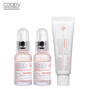 쿠피 PDRN 연어앰플 30ml 2개+DNA 연어크림 50ml 1개