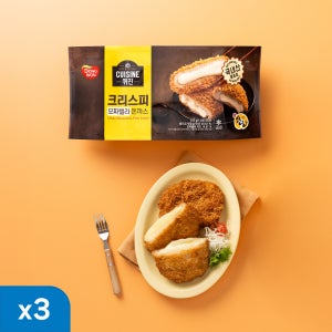 동원 퀴진 크리스피 모짜렐라 치즈 돈까스 450g 3봉