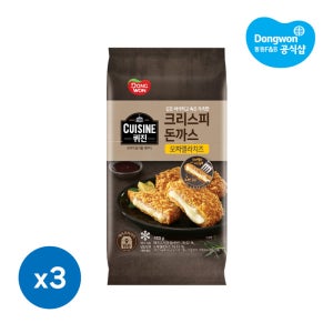 동원 퀴진 크리스피 모짜렐라 치즈 돈까스 450g 3봉