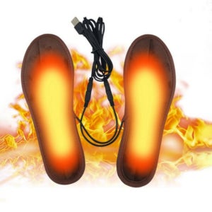 USB 보온 발열 온열 낚시 깔창 발난로 히팅 인솔