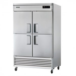 우성 프리미엄 간냉식 업소용냉장고 50박스 수직 냉동+냉장(기계실하부) GBFM-49HRF