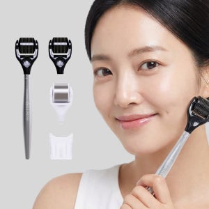 헤드교체형 티타늄 MTS 롤러 4종세트 홈케어 니들