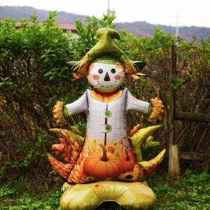 듬직한 허수아비 대형 풍선 / 스탠딩 에어벌룬 교회 추수감사절 어린이집 가을 장식