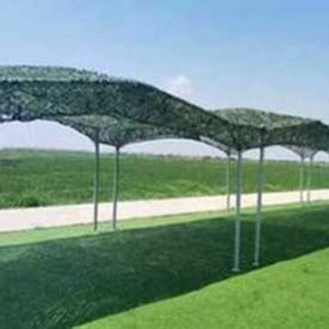 다기능 그물 위장막 두꺼운 녹색 군인 그늘막 차양 그늘막 밀리터리 열 차단 대형