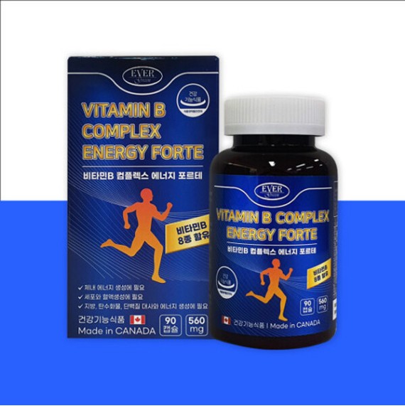 에버그린 비타민B 콤플렉스 에너지포르테 560mgx90캡슐 멀티비타민