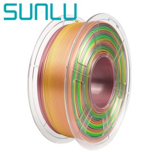 SUNLU 3D프린터 필라멘트 PLA+ 실크 레인보우