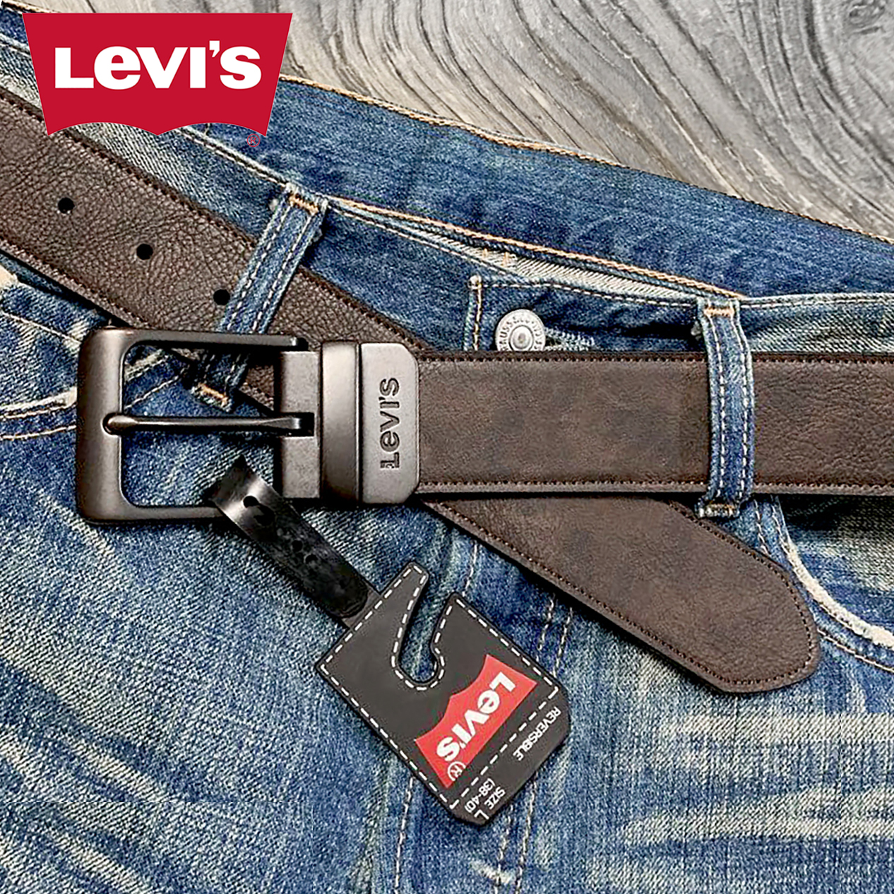 리바이스 벨트 남자 양면 가죽벨트 캐쥬얼 혁대 남성 정장 빈티지 캐쥬얼 청바지 버클 허리띠