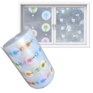 매직크린 단열뽁뽁이 창문 유리창 방풍 냉방 난방 무늬에어캡 100m (1롤)