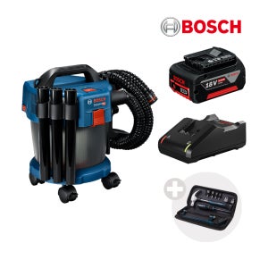 보쉬 무선 업소용 청소기 GAS18V-10L 5.0Ah 세트 건습식 진공청소기 / 수공구세트 1+1 이벤트