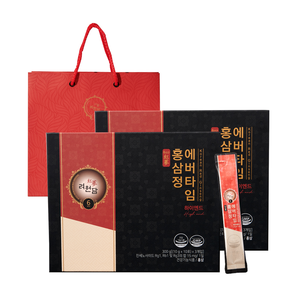6년근 홍삼정 에버타임 스트롱샷 제품 이미지