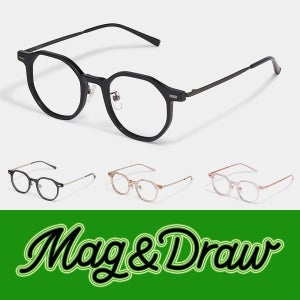 살롱드립2 조진웅 영케이 안경 매그앤드로우 MAG&DRAW 제네 GENE /다각형 콤비테