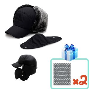 코리아피싱 겨울 방한모자 겨울 워머 귀마개 겨울 낚시 캠핑 모자