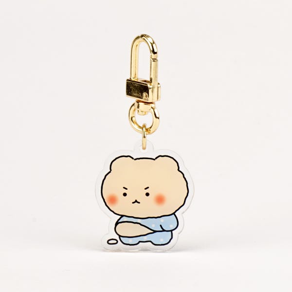 망그러진 곰 아크릴 키링 뱃살망곰