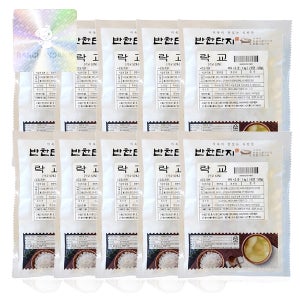 반찬단지 락교 1kg x 10개 초밥 절임 도시락 (실온상품)