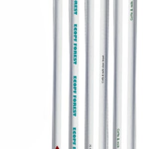 주문제작 PP빨대 종이포장인쇄 7mm21cm 검정/투명 1박스10000개 500개20봉