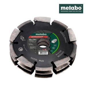 메타보 콘크리트 절단기 125mm 3날 홈파기 컷팅기 삼중날 DIA-CD3
