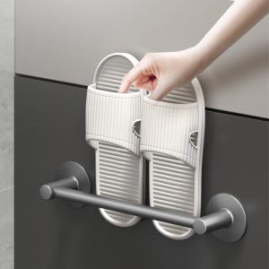 실내화거치대 슬리퍼 거치대 욕실화 걸이 거실화 꽂이 정리 욕실 수납 30cm