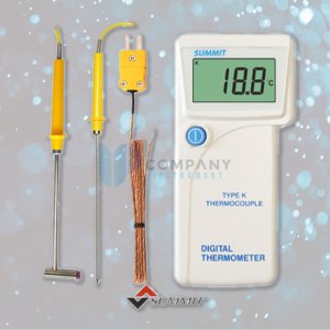 ( No. 4006 ) 서미트 휴대용 써머커플 센서 산업용 온도 측정기 탐침형 유선 온도계