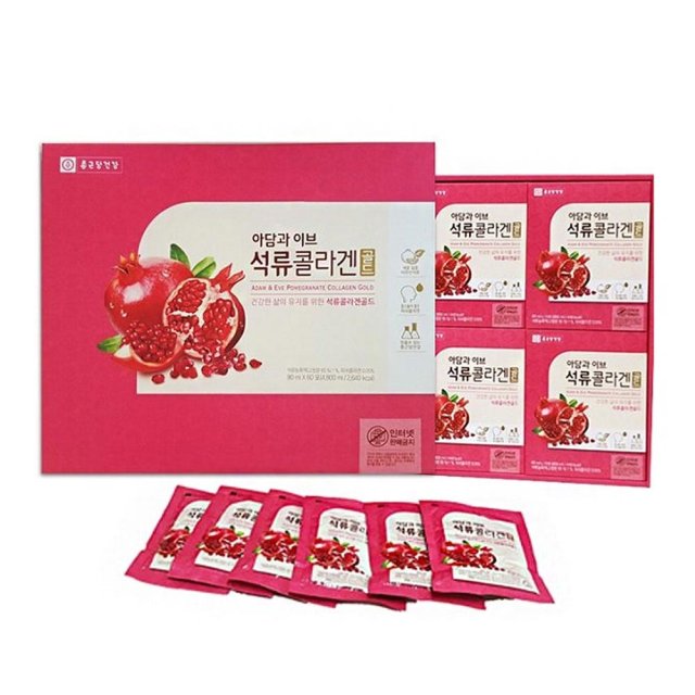 종근당건강 아담과 이브 석류콜라겐 골드 80ml x 60개입