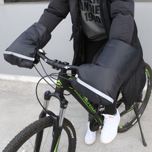 따숨핸드 자전거손잡이 장갑 전기 방한 장갑 커버 핸드워머 핸들 토시