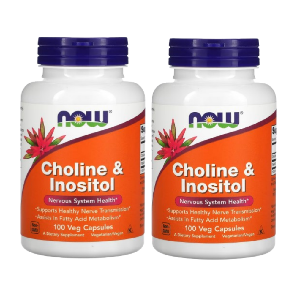 [1+1] 나우푸드 콜린 <b>이노시톨</b> 아세틸 <b>500mg</b> 100정