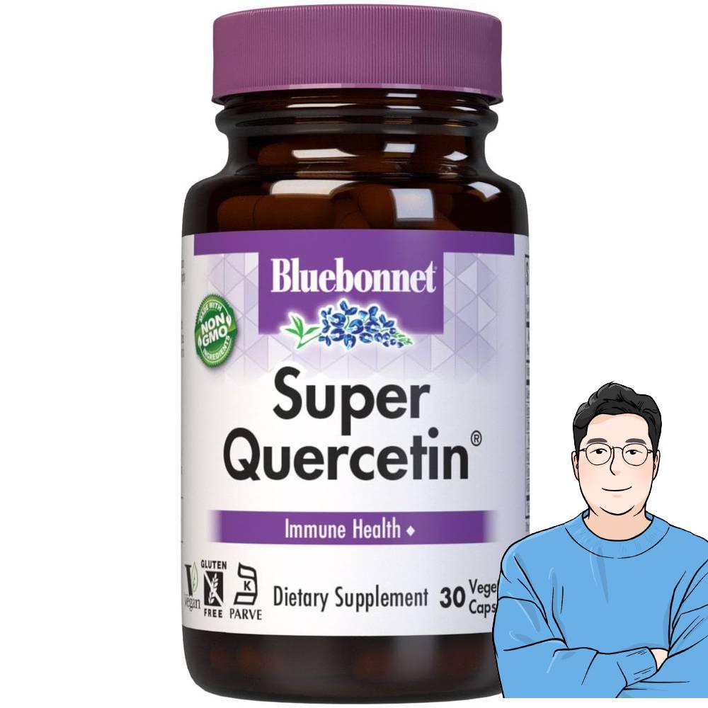 Bluebonnet 블루보넷 슈퍼 퀘르세틴 베지 캡슐 30정