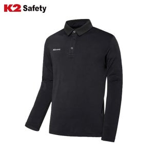 TS-F2201 케이투 세이프티 추동 긴팔티셔츠(블랙-기모원단)