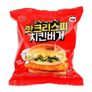 핫크리스피치킨버거 190G/(주)더나음