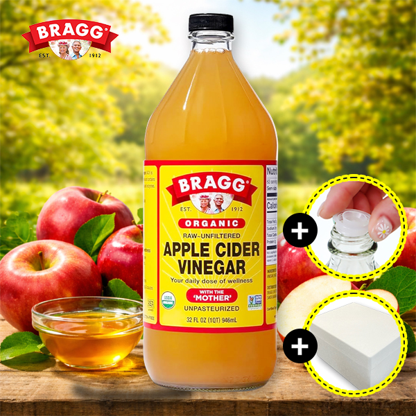 (유통기한 30년3월) 유기농 <b>애사비</b> <b>애플사이다비니거</b> 자연발효 사과 식초 브래그 946ml