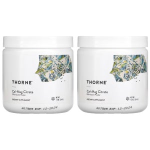 쏜리서치 Cal Mag Citrate 칼슘 마그네슘 아스파틱애씨드 분말 214g2통