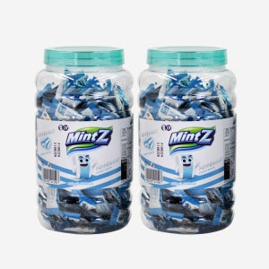 민트지 페퍼민트 440g x 2통 상쾌한 박하 츄잉 캔디 사탕
