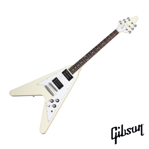 Gibson 깁슨 일렉 기타 70s Flying V Classic White Gibson