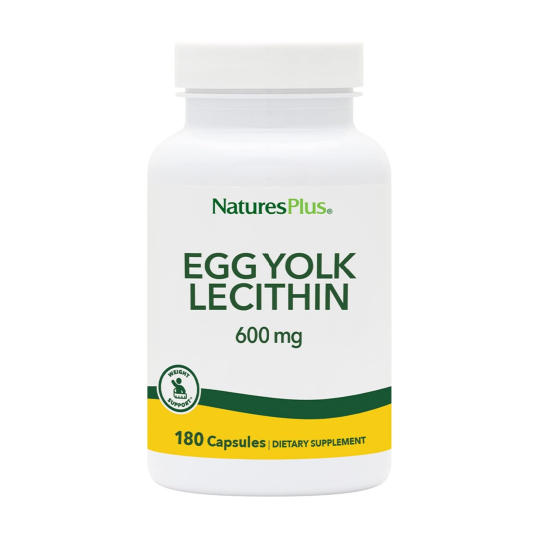 <b>네이쳐스플러스</b> 난황 레시틴 스핑고지질 <b>포스파티딜콜린</b> 인지질 600mg 180캡슐