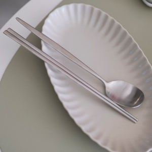 끌라르떼 소록 한식 수저세트 스텐 스텐레스 식기세척기